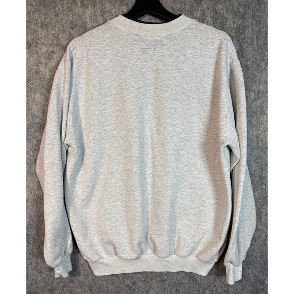 Vintage EAA Oshkosh Men's Gray Button L/XL Pullover Sweater - Picture 6 of 7